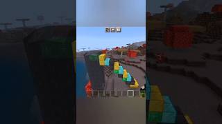 Noob vs Pro vs Hacker in Making stairs #shorts #minecraft