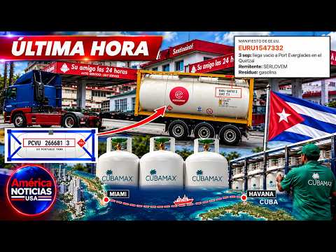 ESCÁNDALO: Destapan la ruta de los ISOTANQUES de combustible hacia CIMEX EN CUBA