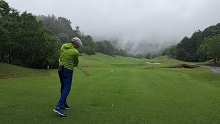[일본골프여행] Japan Village Golf Club 東コース No.08 (20250614, 탐바사사야마 효고)