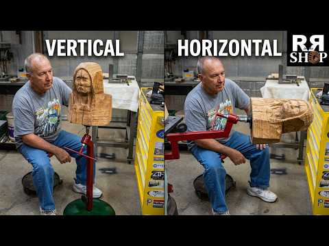 New Wood Carving Stand Demo