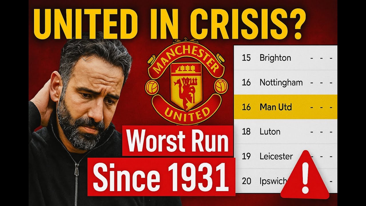 Ruben Amorim's United Crisis: Worst Season Since 1931?