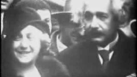 Free Stock Footage ● Albert Einstein Comes To America (1933)