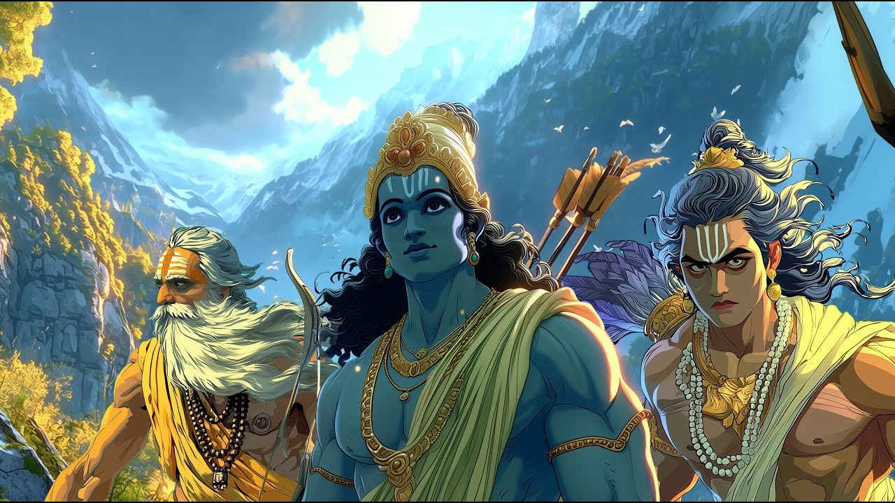 Первая битва: Шри Рам против Тадаки | Эпическая анимация по мотивам «Рамаяны» (полная версия)