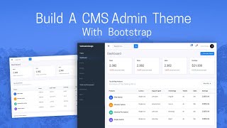 Create Responsive Admin Dashboard | HTML CSS JavaScript | With Source Code