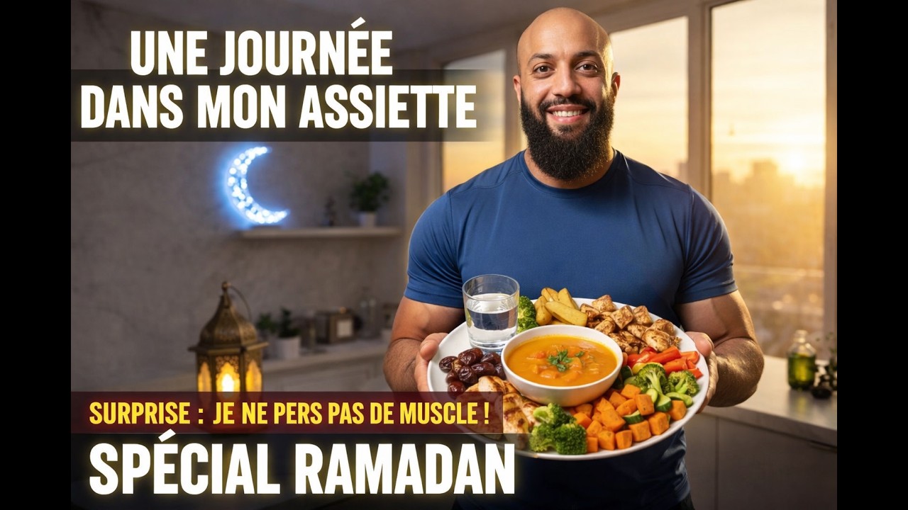 Une journée dans mon assiette pendant le ramadan