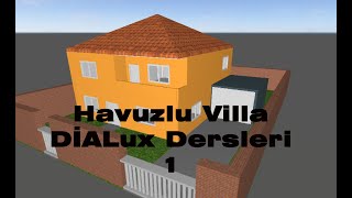 Di̇alux Evo -Havuzlu Villa Yapımı Part 1