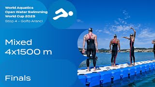 Epic Mixed 4x1500m Relay | Open Water Swimming World Cup 2025 Golfo Aranci