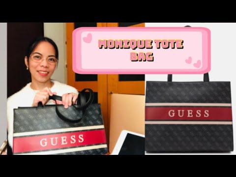 GUESS MONIQUE TOTE BAG UNBOXING❤️, ARBEITSTASCHE