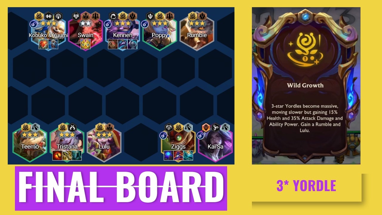 Wild Growth Yordle I TFT Set 16