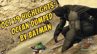 Ocean Dumped By Batman | Today on NoPixel | Oct 19, 2021 | Top Daily Highlights