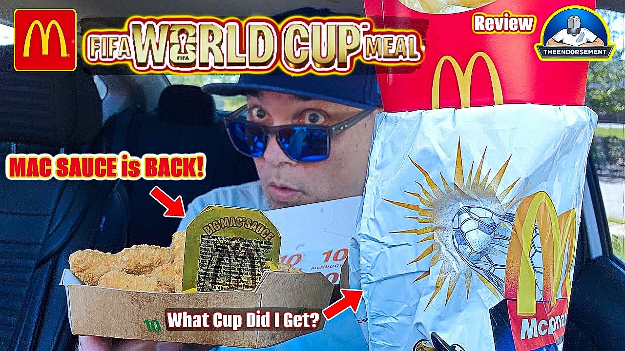 McDonald's® FIFA World Cup Meal & MAC Sauce Cup Review