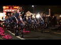 戻り曳山 若松町の演芸 秋田音頭