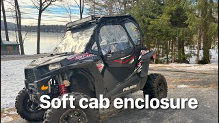 Polaris RZR 900 Soft Cab Enclosure. #starknightmt #utv screenshot 2