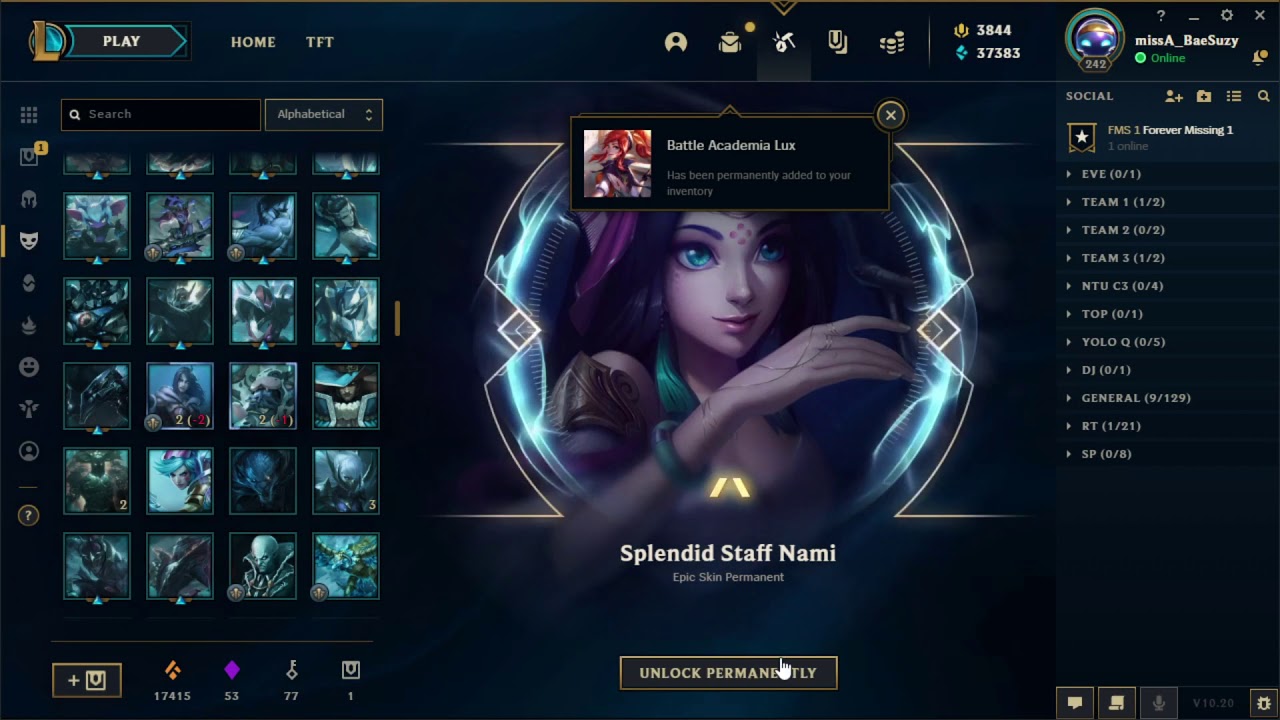 [LOL] Rerolling skins in League of Legends YouTube