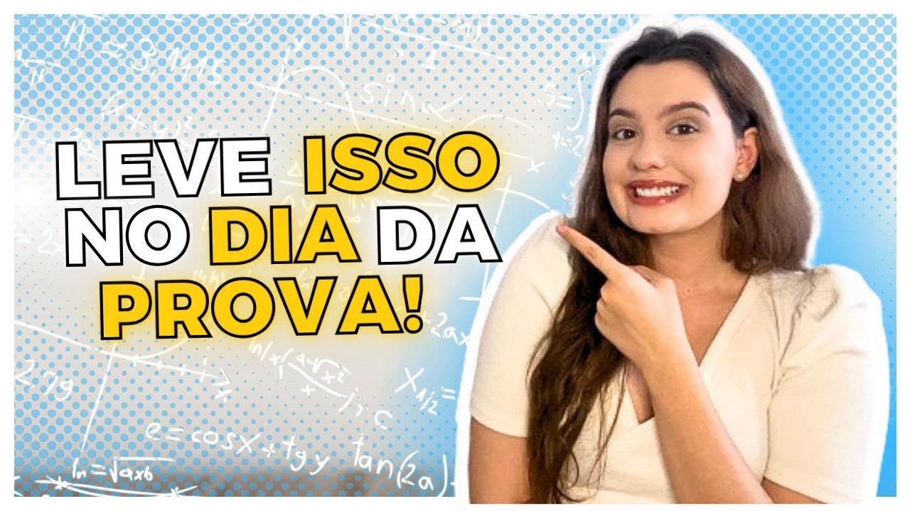 O QUE EU PRECISO LEVAR NO DIA DA PROVA DO CONCURSO?