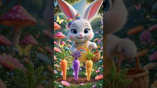 🥕 Can You Find Bella's Orange Carrot | Bunny Carrot Hunt 🐰 #Shorts