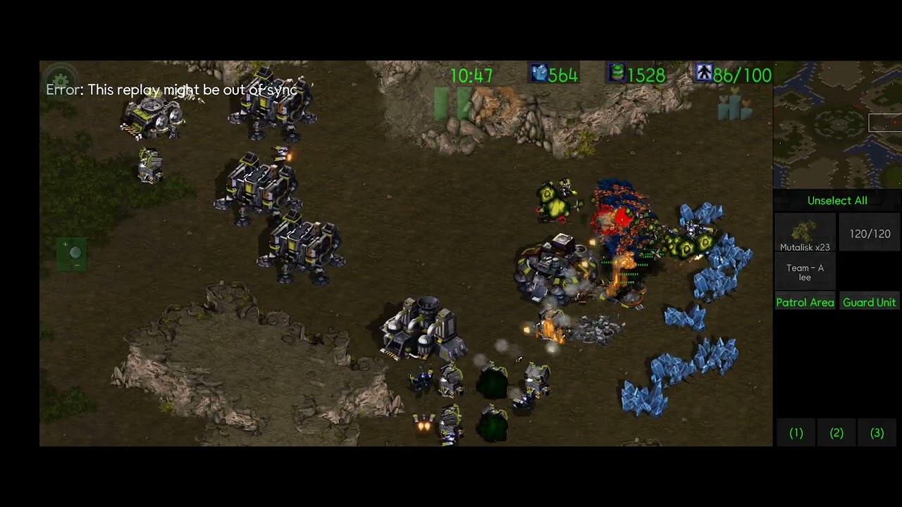 스타크래프트(모바일) lee 9(Z) vs han 3(T) 'Lost Temple' 26.02.01[2]