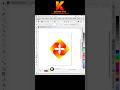 Transform 4 Simple Shapes into a Stunning Abstract Logo–CorelDRAW Tutorial! #coreldraw #logo #fyp