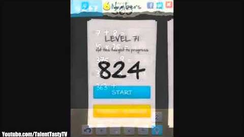 6 Numbers by Brainbow Level 61 80 Answers All Levels 6 Numbers   Level 61 80 All Levels Answers