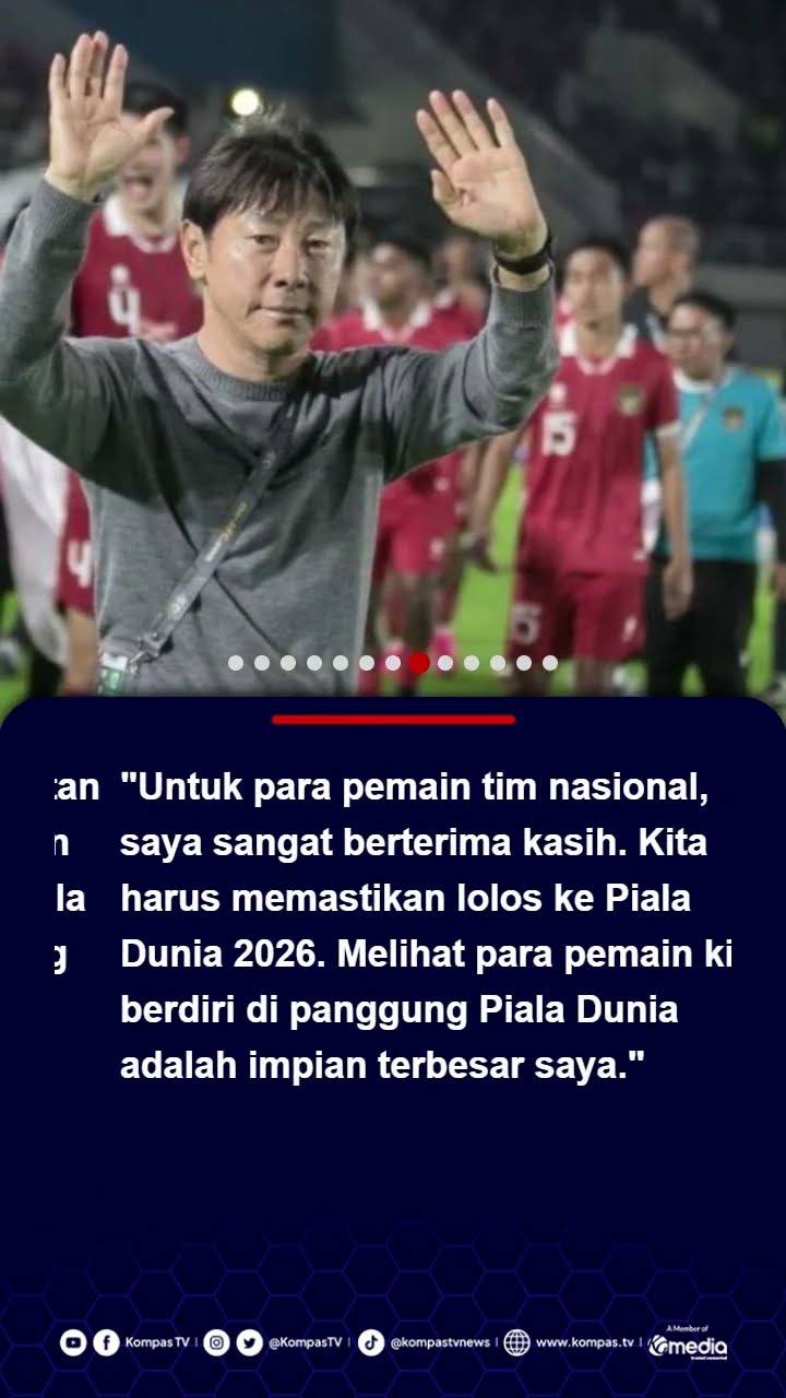 STY Ucap Salam Perpisahan: Terima Kasih Erick Thohir, Pemain dan Rakyat Indonesia #sty #shintaeyong