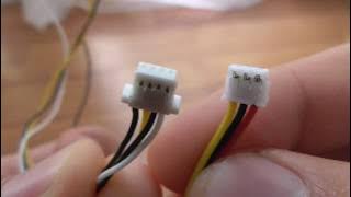 JST Wire Connector types (4pin - 1mm vs. 3pin - 1.5mm)