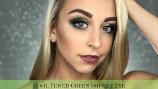 Cool Toned Green Smokey Eye Tutorial ft. NEW PAT McGRATH