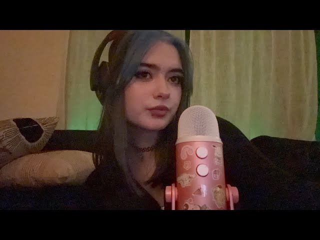 up close whispering reading lyrics ASMR