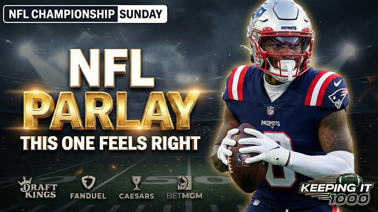 The NFL Championship Sunday Parlay You’ll Tell Your Grandkids About | Keeping It 1000