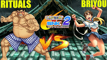 Capcom vs SNK 2 RITUALS vs BRIYOU (CVS2) pt 1