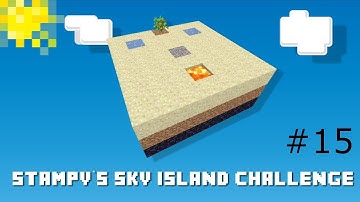 Minecraft Sky Island Challenge #15 Efficient Mob Spawner