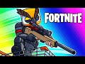 Fortnite Funny Moments - Shopping Carts VS Snipers Custom Game!