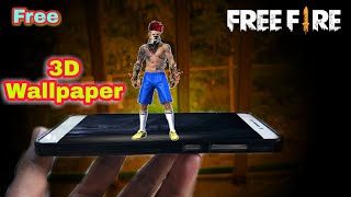 How To Download Free Fire 3D Wallpaper | How To Create 3D Wallpaper Free  Fire - YouTube