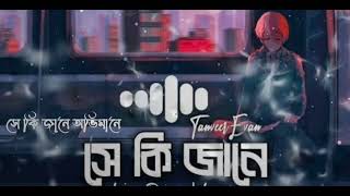 Shey Ki Jane - (Lofi Remix+Lyrics) | @Ahmed Shakib | @Tanveer Evan.| সে কি জানে অভিমানে | Thumb