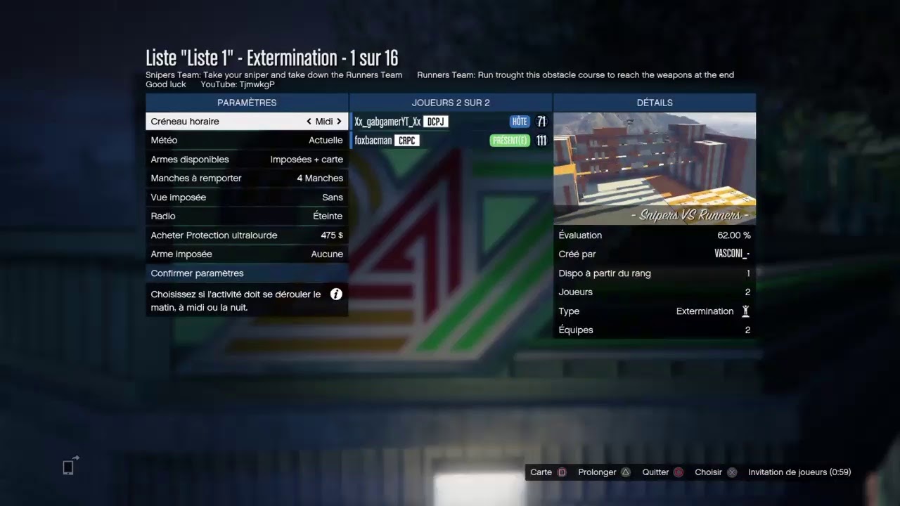 Fr Ps4 Live Gta 5 Activite Liste Youtube