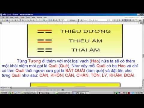 Video VẼ BÁT QUÁI ĐỒ (PHẦN HAI) - youtube