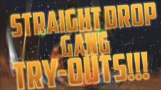 🔥STRAIGHT DROP GANG TRYOUTS !! JOIN THE SUPERSTARS (NBA 2K17 )🔥
