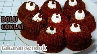 Bolu coklat kukus takaran sendok