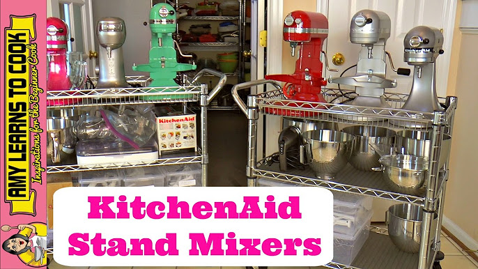 KitchenAid Artisan 5 Quart Stand Mixer Unboxing ~ Stand Mixer Review ~ Amy  Learns to Cook 