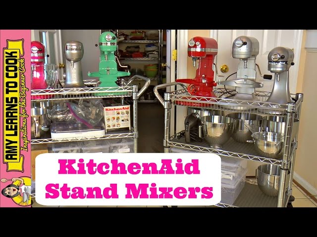 Stand Mixer Storage Cart: KitchenAid, Bosch Universal, Breville, Cuisinart,  & Kenwood 
