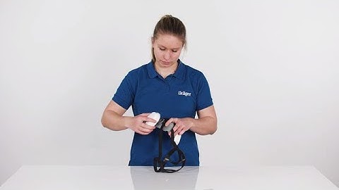 Dräger X-plore® 3300 / 3500: How to don our twinfilter half mask