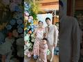息子がブーケトス参加wタイの結婚式で昭和ドレス＆メイク🇹🇭