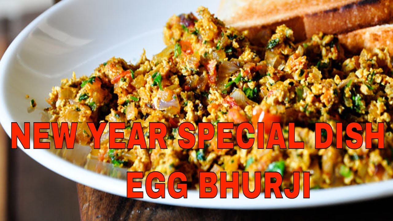 Indian scrambled eggs recipe/Spicy Masala Egg Bhurji ( NEW YEAR SPECIAL RECIPE 2018) - YouTube