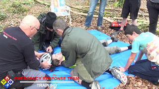 Mountain Bike First Aid Course Safely Removing an Open Face Helmet