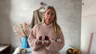 Product demonstration of our own silk mohair, called Önling No 10
