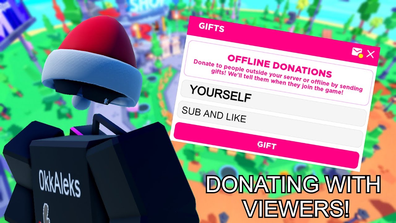 🔴ROBLOX PLS DONATE LIVE DONATING/GIFTING TO VIEWERS! 