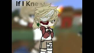 If I Knew It All Then || Tommyinnit Angst || Gacha Club