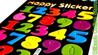 Stickers Online - Numbers Happy Sticker - ACC-011 - Dilkash Online Store