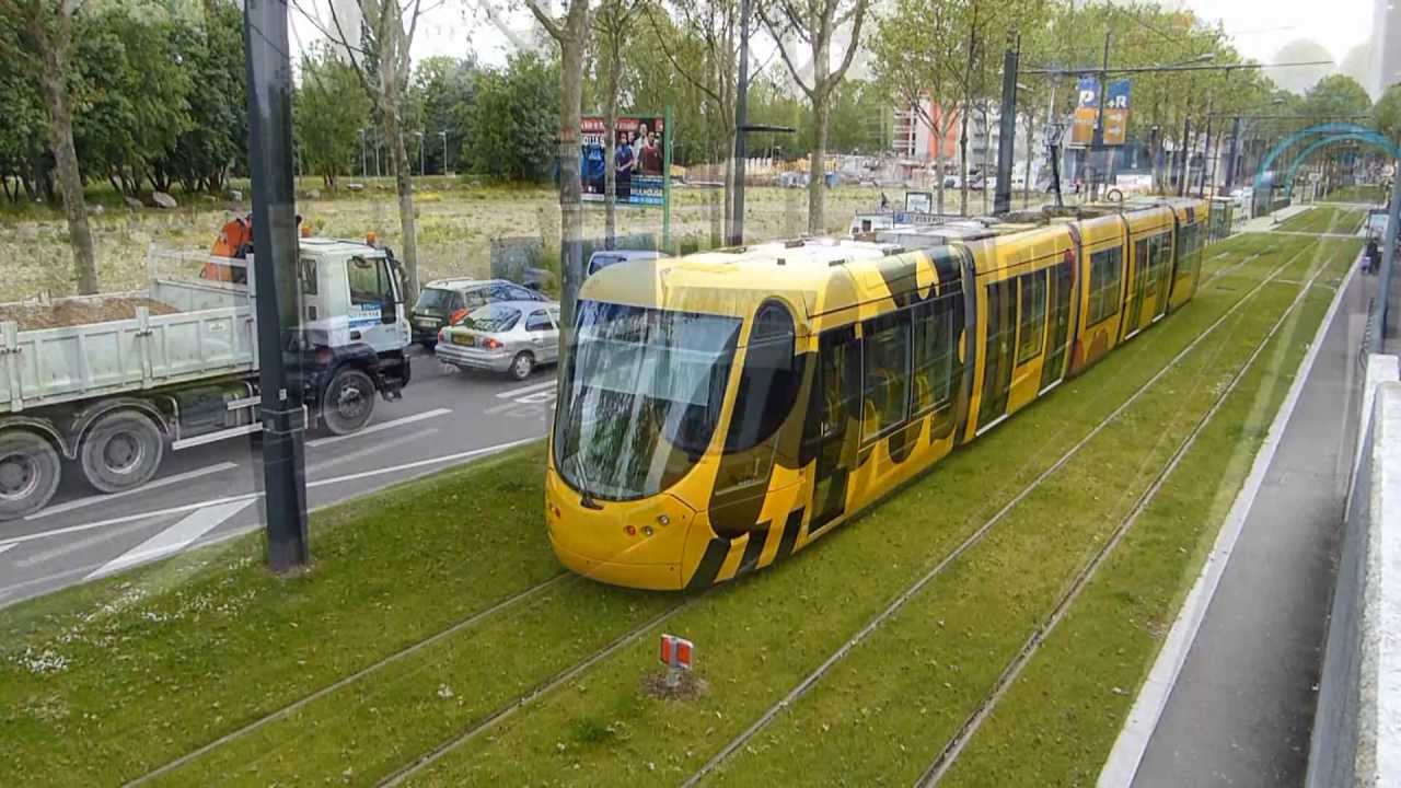 Chantier tram 2004 / 2005 et en 2013 Mulhouse. Suite 2