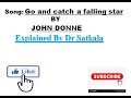 Go and catch a falling star poemsong by john donne