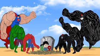 Rescue Hulk,Superman,Spiderman Baby from the development of MonsterVerse:Secret return to the dead